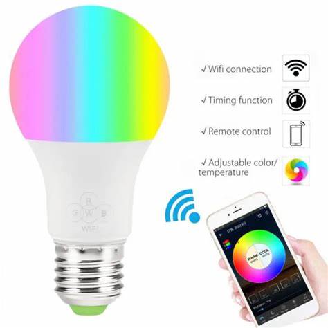 LAMPARA LED RGB SMART 15W E27 TREFI