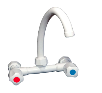 MEZCLADORA DE PARED PICO CURVO MOVIL CORONA GINYPLAST