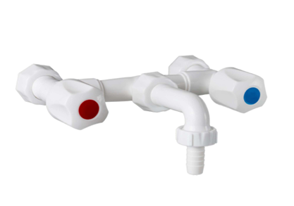 MEZCLADORA DE PARED PICO CORTO FIJO CORONA GINYPLAST