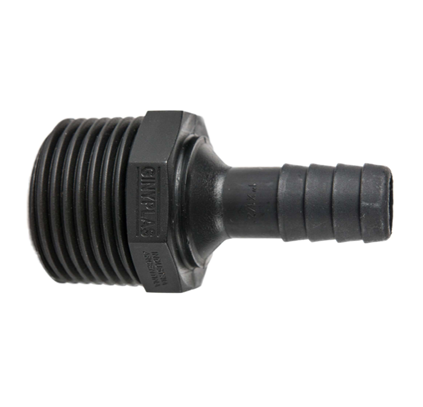 ESPIGA 3/4" x ROSCA MACHO 1” GINYPLAST