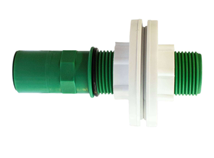 CONEXION TANQUE FUSION 32mm x 1" GINYPLAST