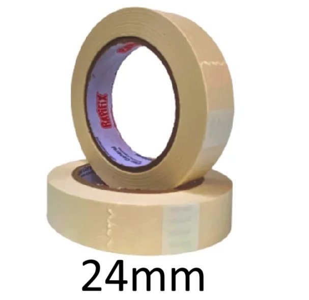 CINTA DE PAPEL 50m x 24mm BLANCA RAPIFIX