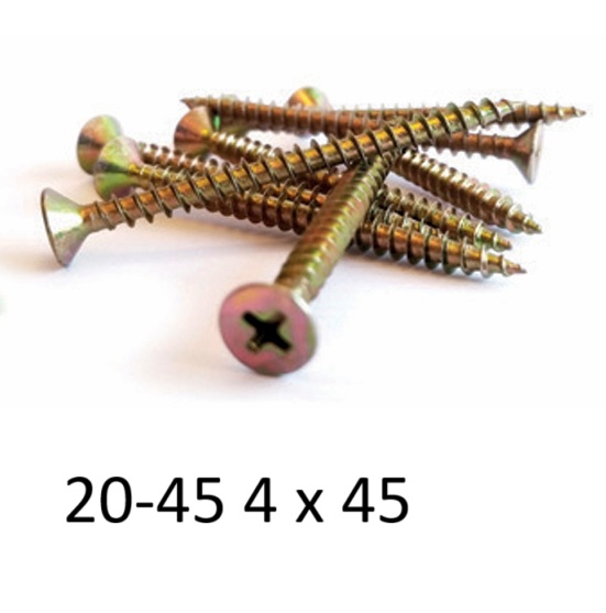 BUL FIX P/MADERA 20-45 4X45 (500) BUL
