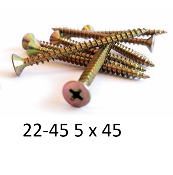 BUL FIX P/MADERA 22-45 5X45 (250) BUL