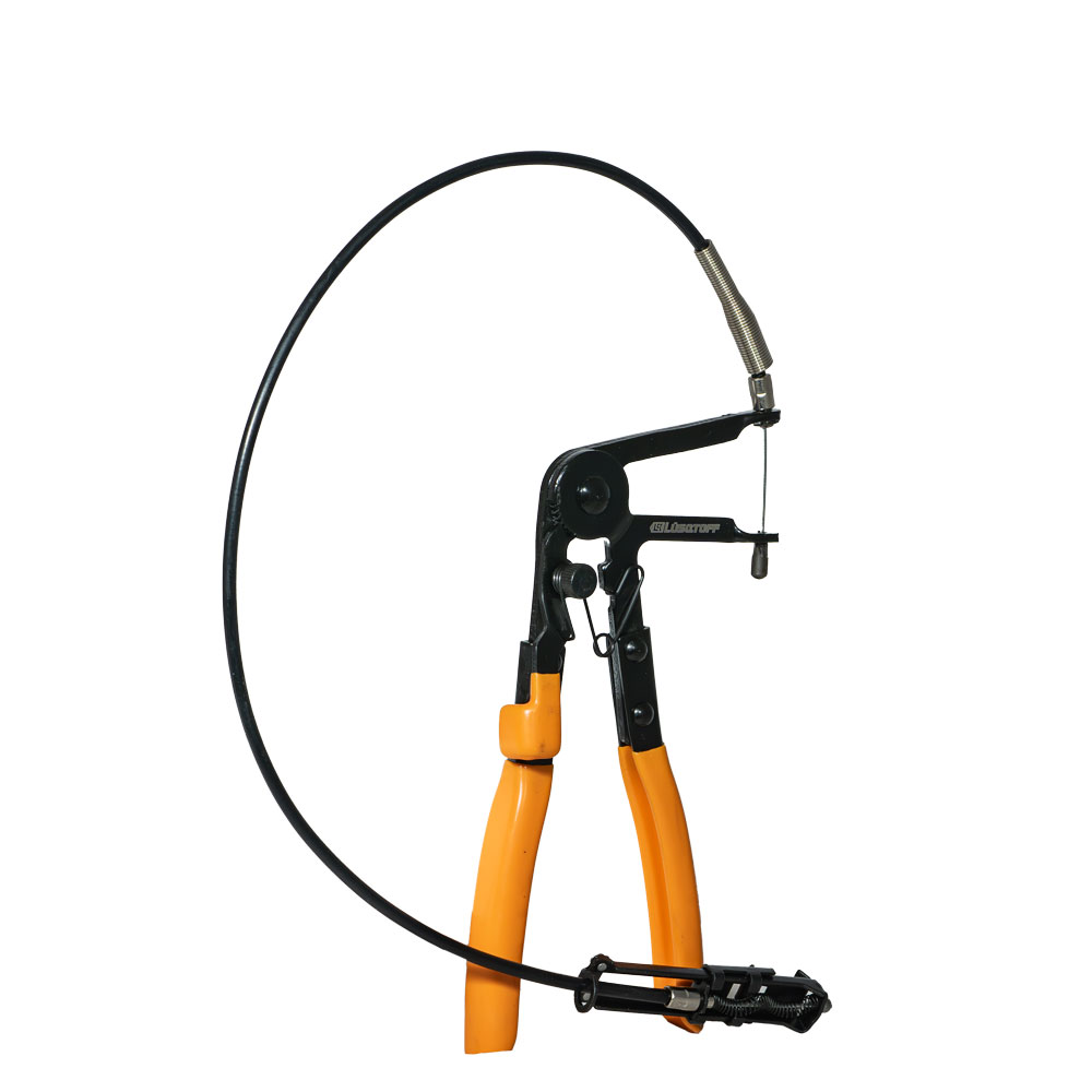 PINZA SACA ABRAZADERAS CON CABLE FLEXIBLE LUSQTOFF