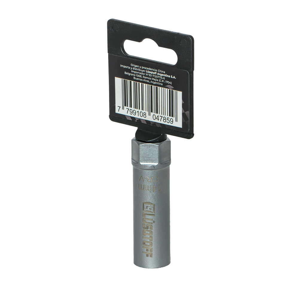 LLAVE TUBO SACA BUJIAS LUSQTOFF