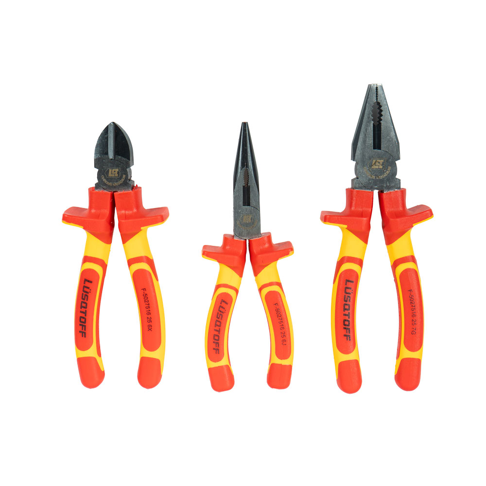 (3U)JGO 3 PINZAS AISL 1000 V LUSQTOFF
