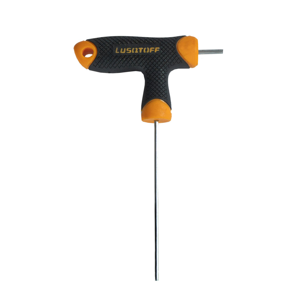 LLAVE HEXAGONAL CON MANGO EN T - 2 x 75MM LUSQTOFF