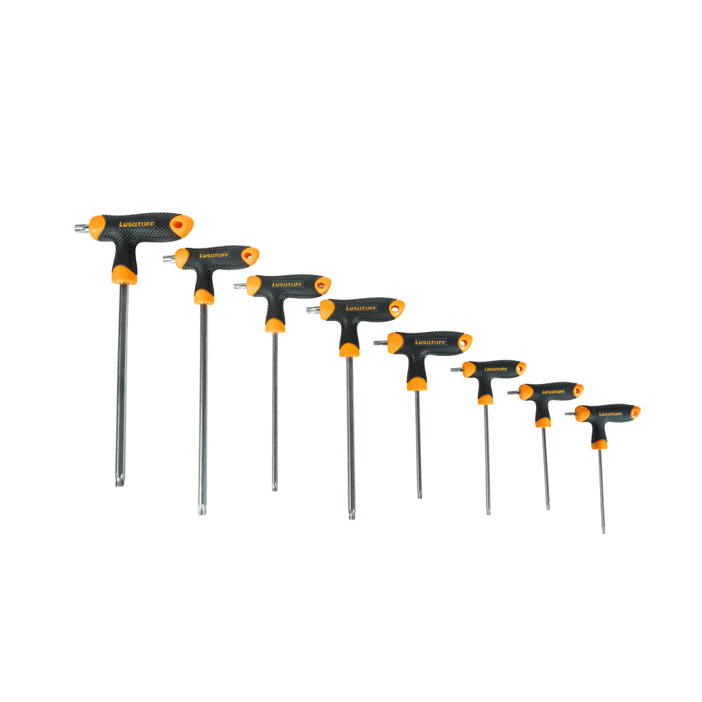 JUEGO DE 8 LLAVES TORX TAMPER LUSQTOFF