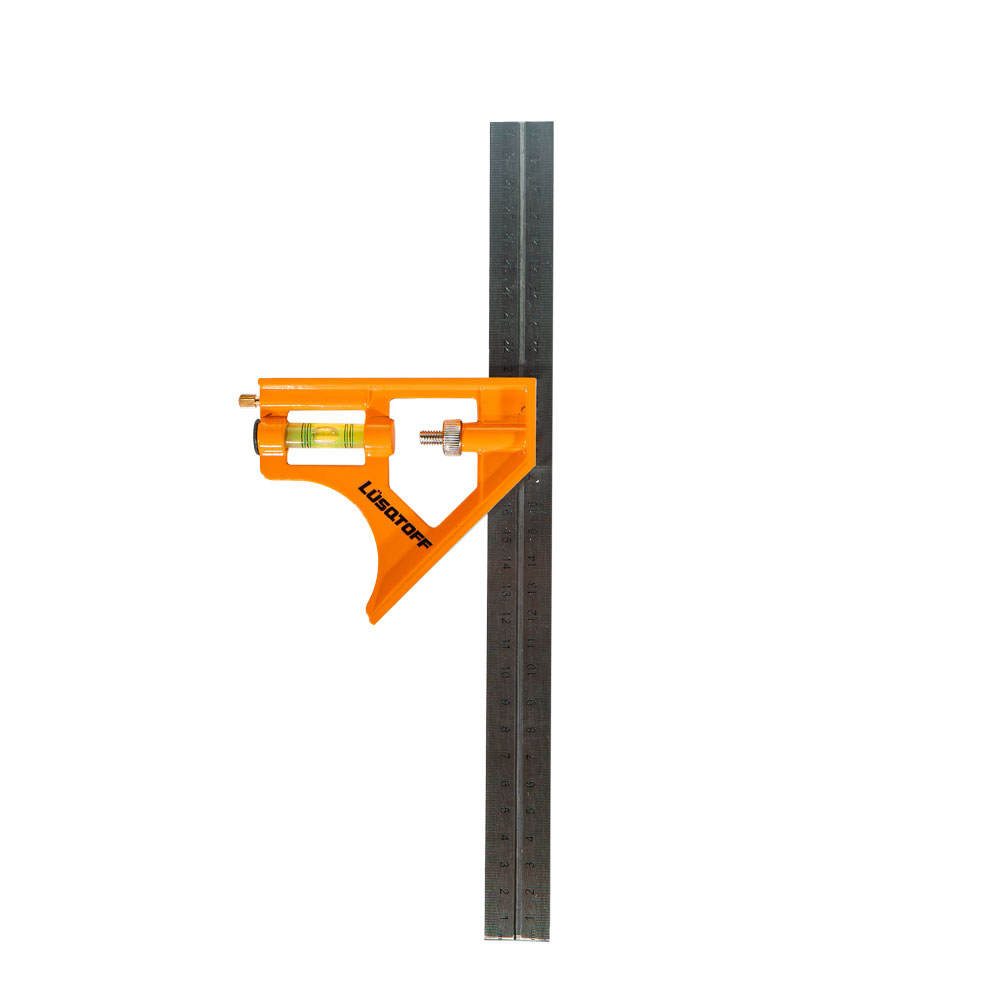 ESCUADRA COMBINADA CON PUNZON 12" 300MM LUSQTOFF