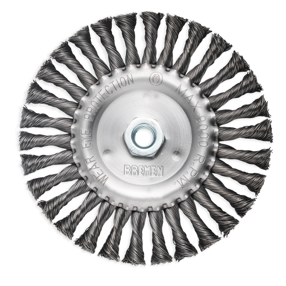 CEPILLO CIRC. TRENZADO 7" (Amoladora Ang.) BREMEN