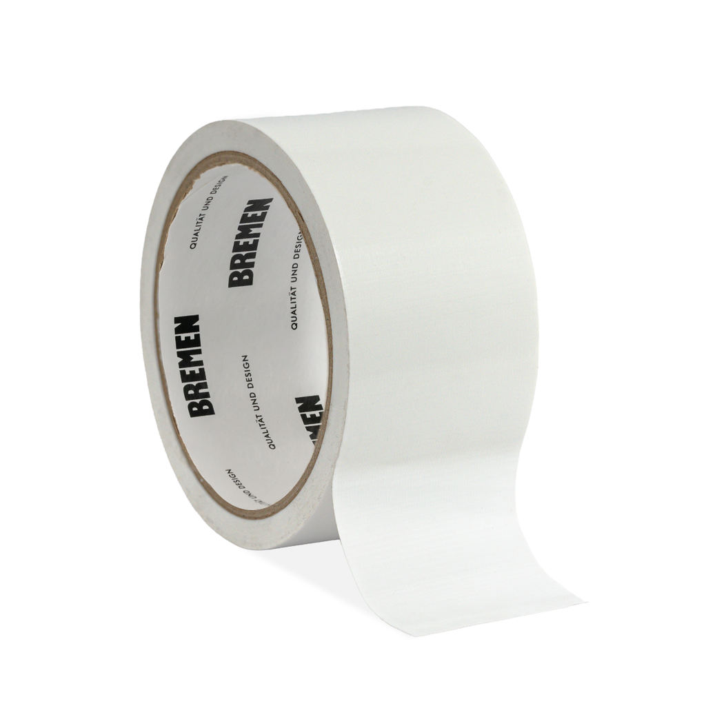 CINTA ADHESIVA MULTIPROPÓSITO 48mmX9,14m [Blanca] x 6 Unidades BREMEN