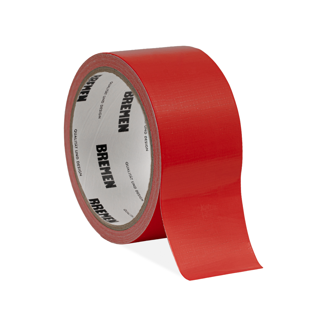 CINTA ADHESIVA MULTIPROPÓSITO 48mmX9,14m [Rojo] x 6 Unidades BREMEN