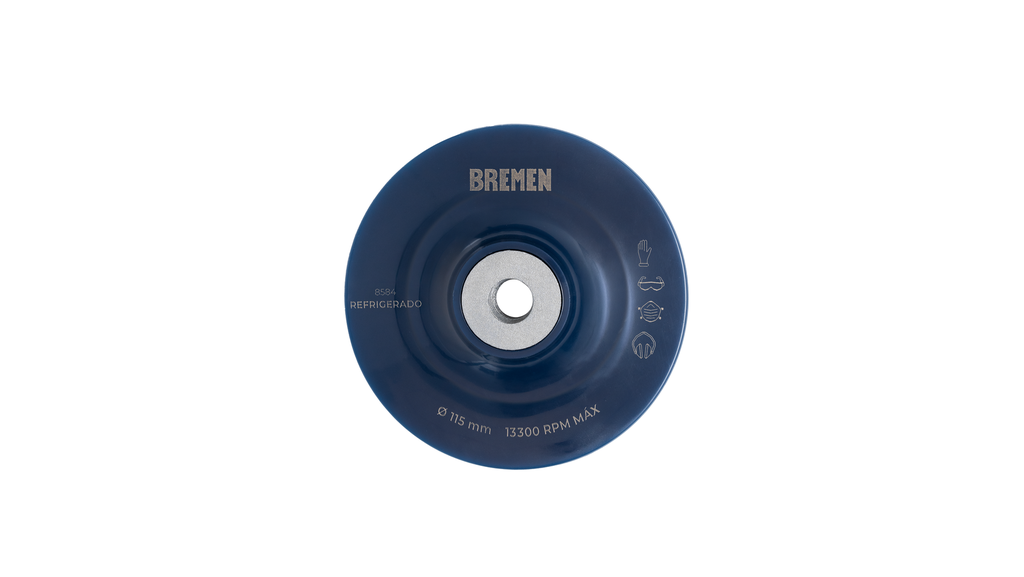DISCO DE FIBRA  4-1/2" SOPORTE REFRIGERADO BREMEN