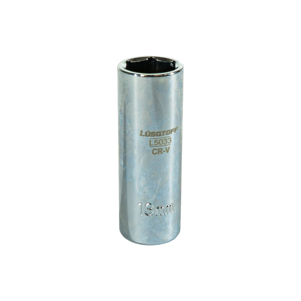 BOCALLAVE HEXAGONAL LARGO 13MM ENCASTRE 1/4 LUSQTOFF