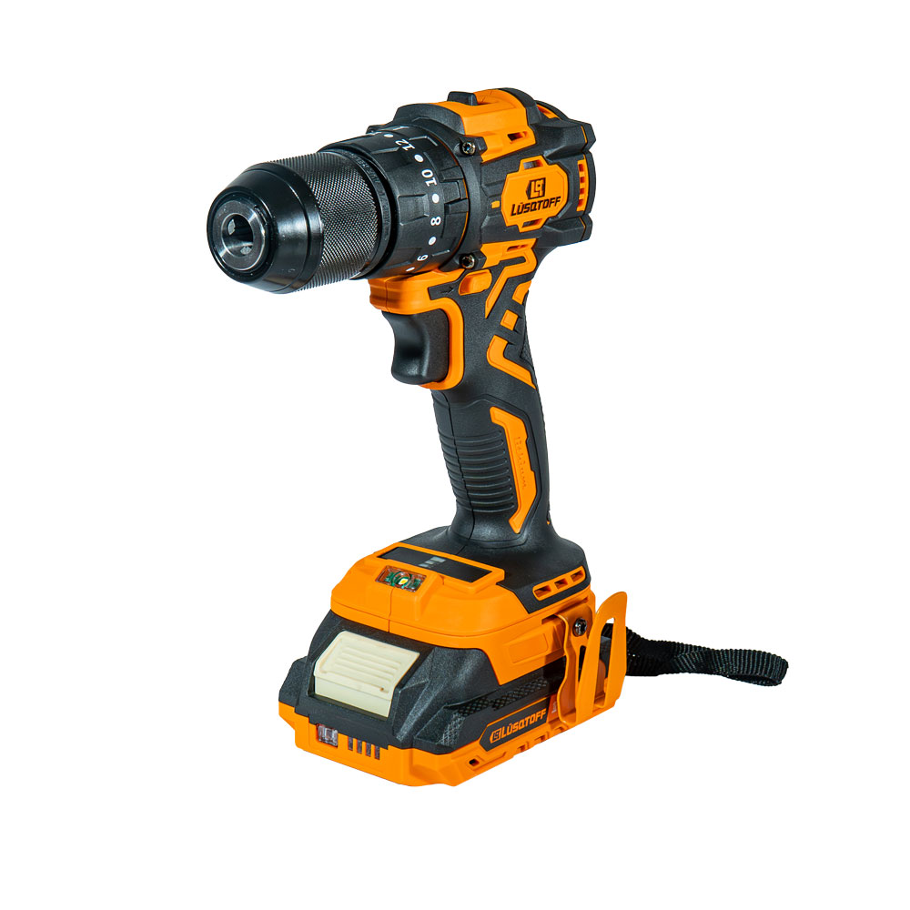 TALADRO IMPACTO 13MM A BATERIA LUSQTOFF