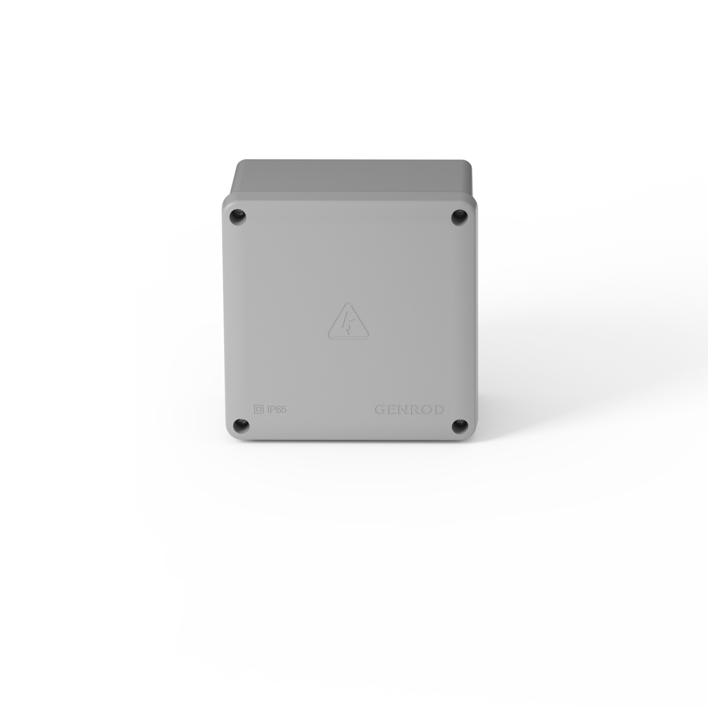 CAJA DE PASE IP65 165X165X110 GRIS GENROD