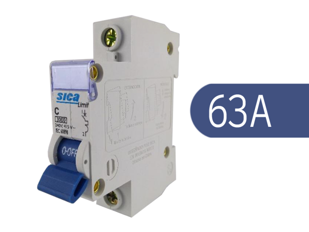 TERMICA UNIPOLAR 1x 63A 3KA SICA