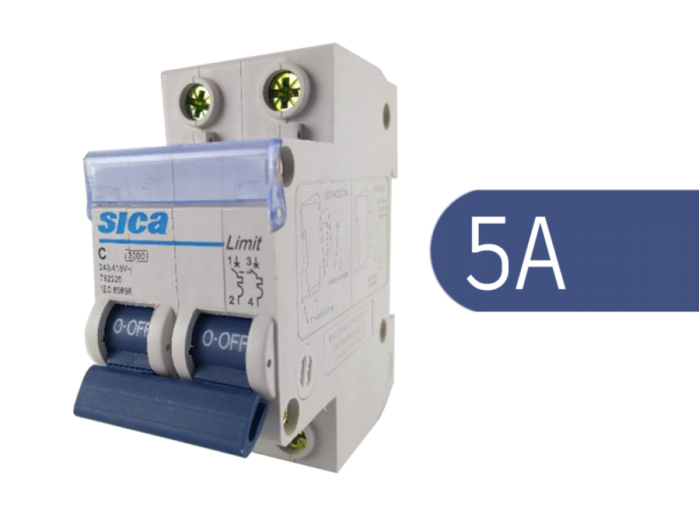 TERMICA BIPOLAR 2x 5A 3KA SICA