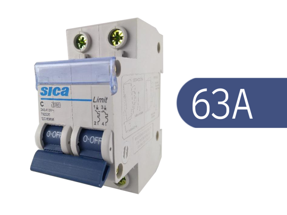 TERMICA BIPOLAR 2x 63A 3KA SICA
