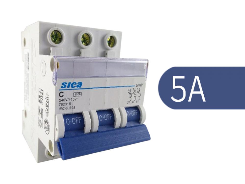 TERMICA TRIPOLAR 3x 5A 3KA SICA