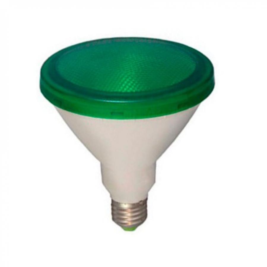 LAMPARA LED PAR38 8W E27 VERDE SICA
