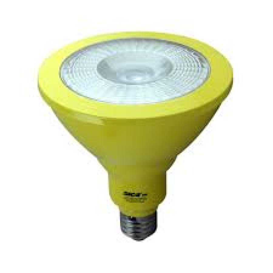 LAMPARA LED PAR38 8W E27 AMARILLA SICA