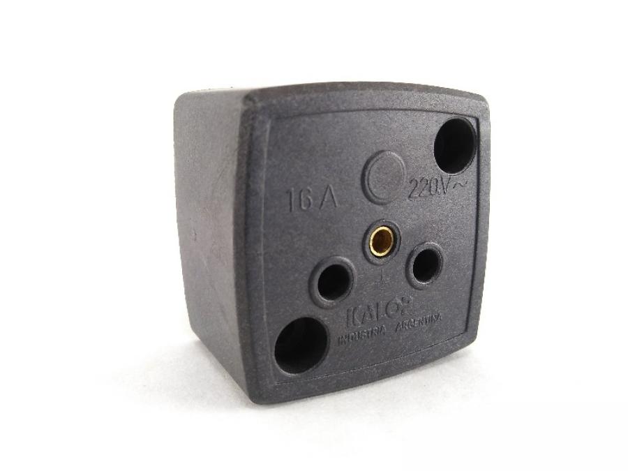 BASE INDUSTRIAL 2X 16A CON PT KALOP