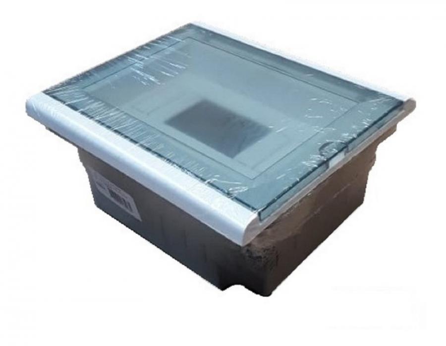 CAJA TERMICA PVC EMBUTIR 8M CON TAPA GENROD