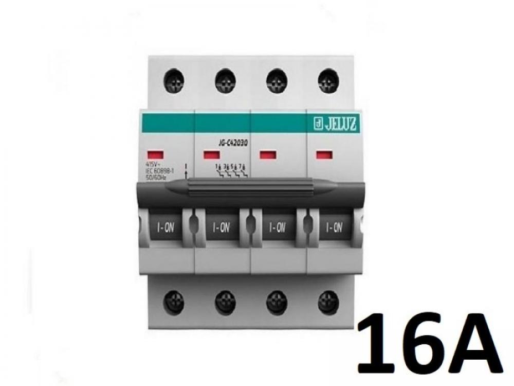 TERMICA TETRAPOLAR 4x 16A 4,5KA JELUZ