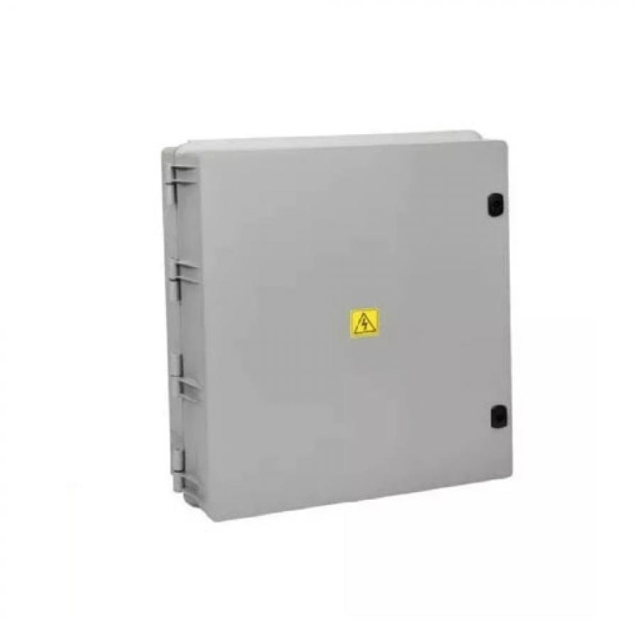 GABINETE PVC CON CERRADURA TAPA GRIS 283X283x185 ROKER