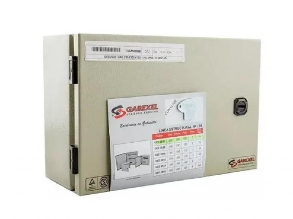 GABINETE GLE META EXTERIOR IP40 200X300X100 10M GABEXEL