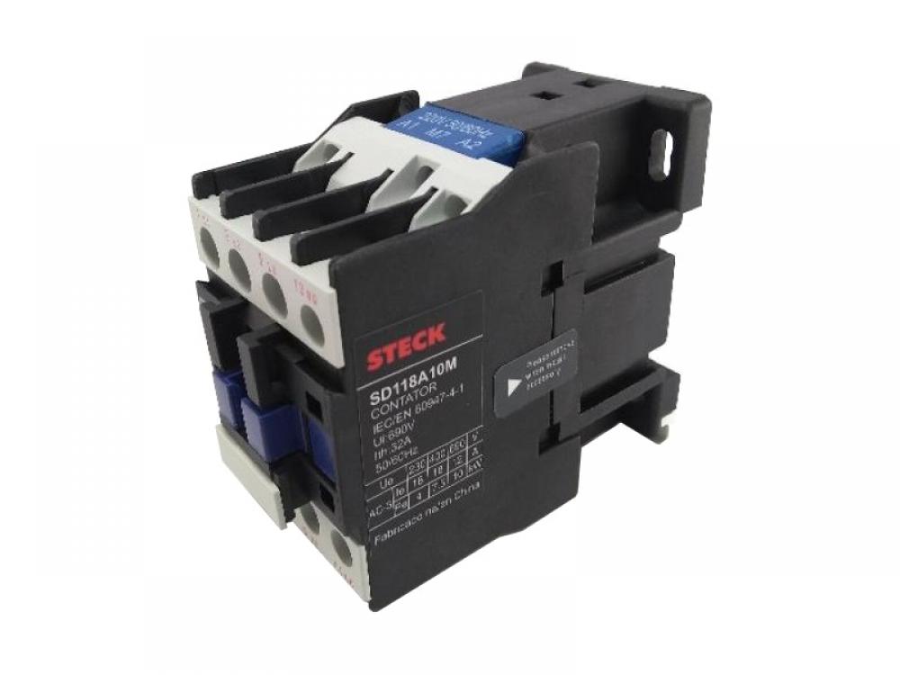 CONTACTOR SK109 BOBINA 220V 9A 4KW 1NA STECK