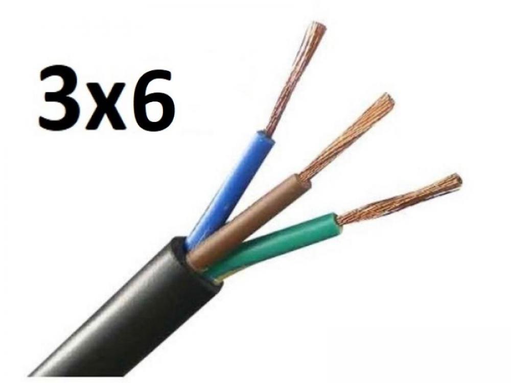 ROLLO CABLE TIPO TALLER 3x 6 WIREFLEX