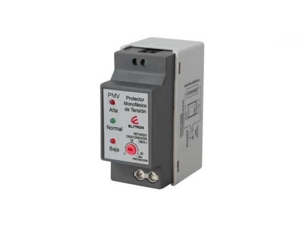 PROTECTOR ALTA/BAJA TENSION PARA RIEL DIN 25A ELIBET