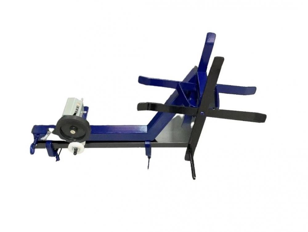 KIT MAQUINA MEDIDORA DE CABLE CON PORTA BOBINA
