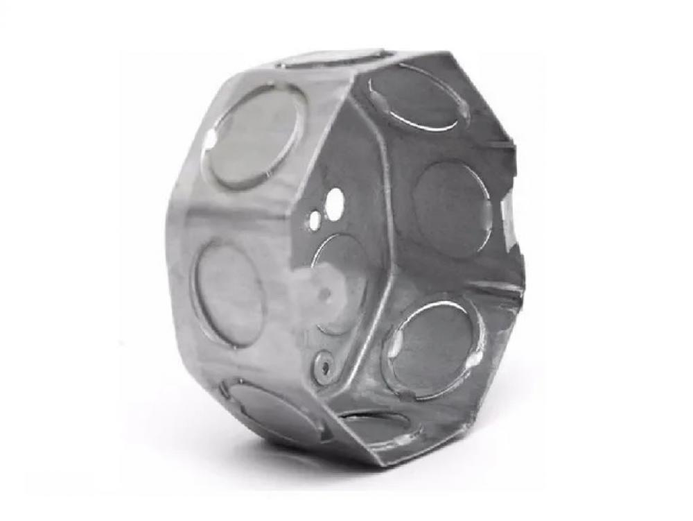 CAJA EMB OCTOGONAL CHICA GALVANIZADA LIVIANA AG