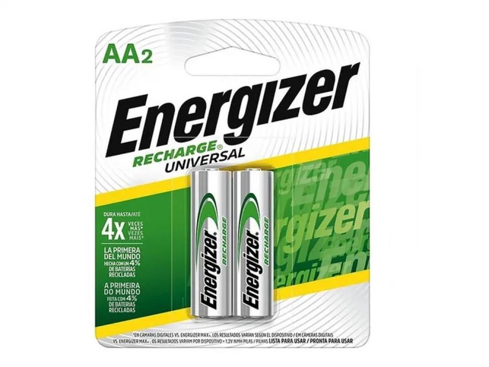 PILA ALCALINA RECARGABLE 1,5V "AA" (BP2) ENERGIZER