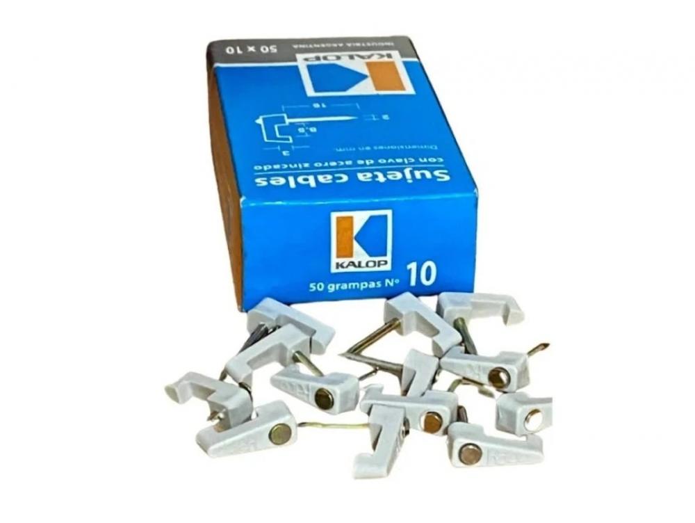 GRAMPA CHATA Nº 10 x 50 BLANCA UNIDADES KALOP
