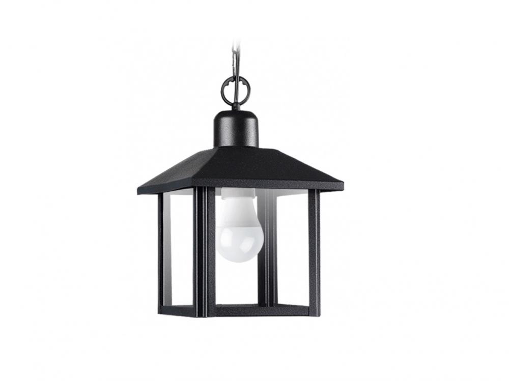 FAROL RECTO PARA COLUMNA 5cm NEGRO E27 SAN JUSTO