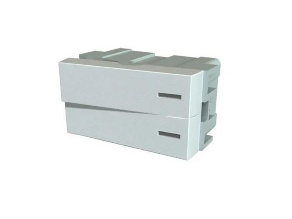 MODULO PUNTO COMBINACION 2 1/2 TECLA BLANCO JELUZ PLATINUM