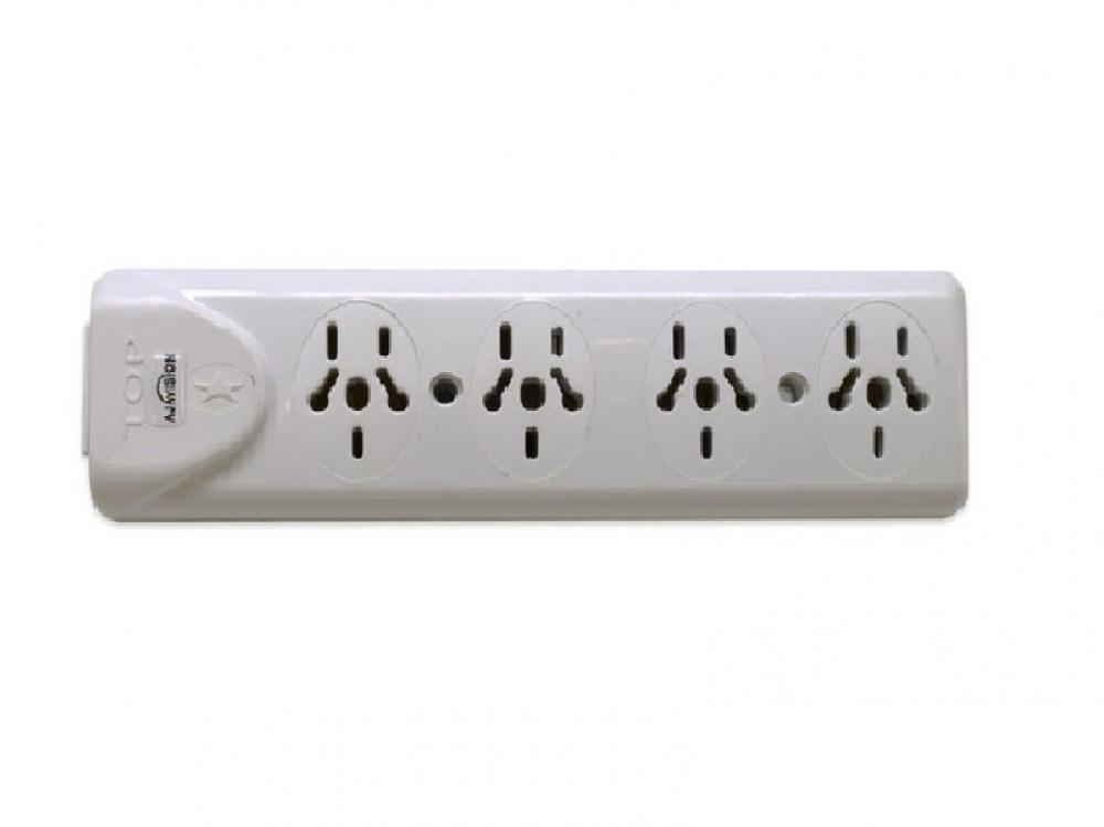 BASE BI NORMA SIN CABLE 4 TOMAS C/TERMICA TOP