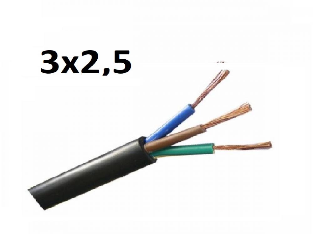 ROLLO CABLE TIPO TALLER 3x 2,5 NASELLO