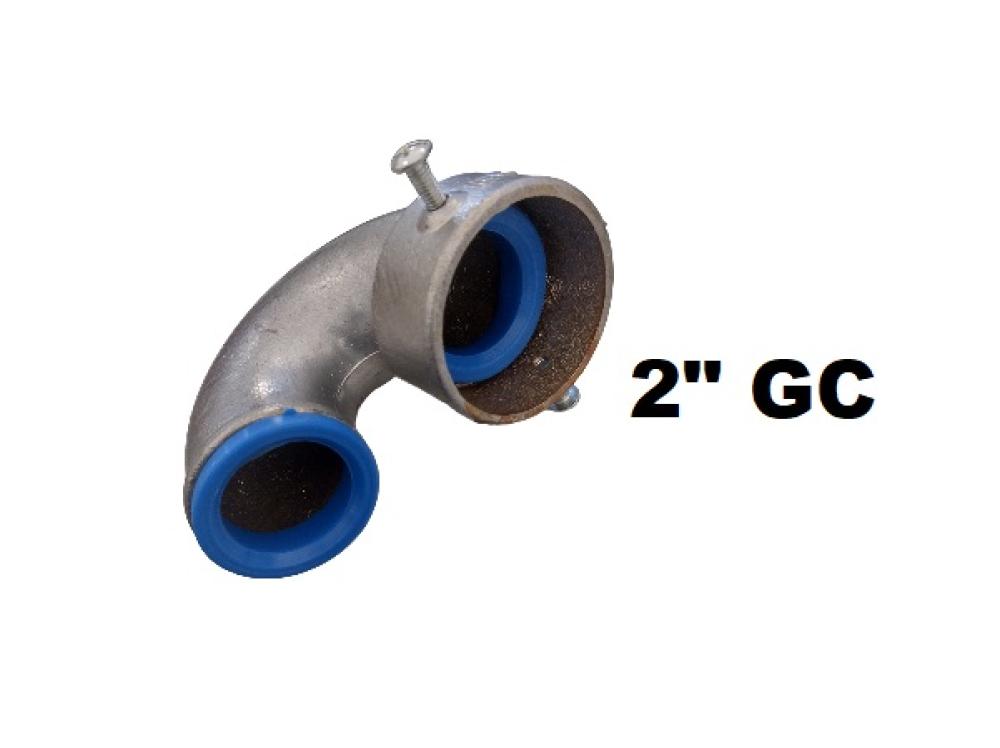 CURVA CON AISLACION PARA CAÑO 2" GC