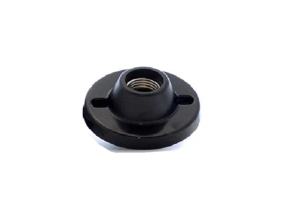 RECEPTACULO FLORON E27 NEGRO BOLTZ