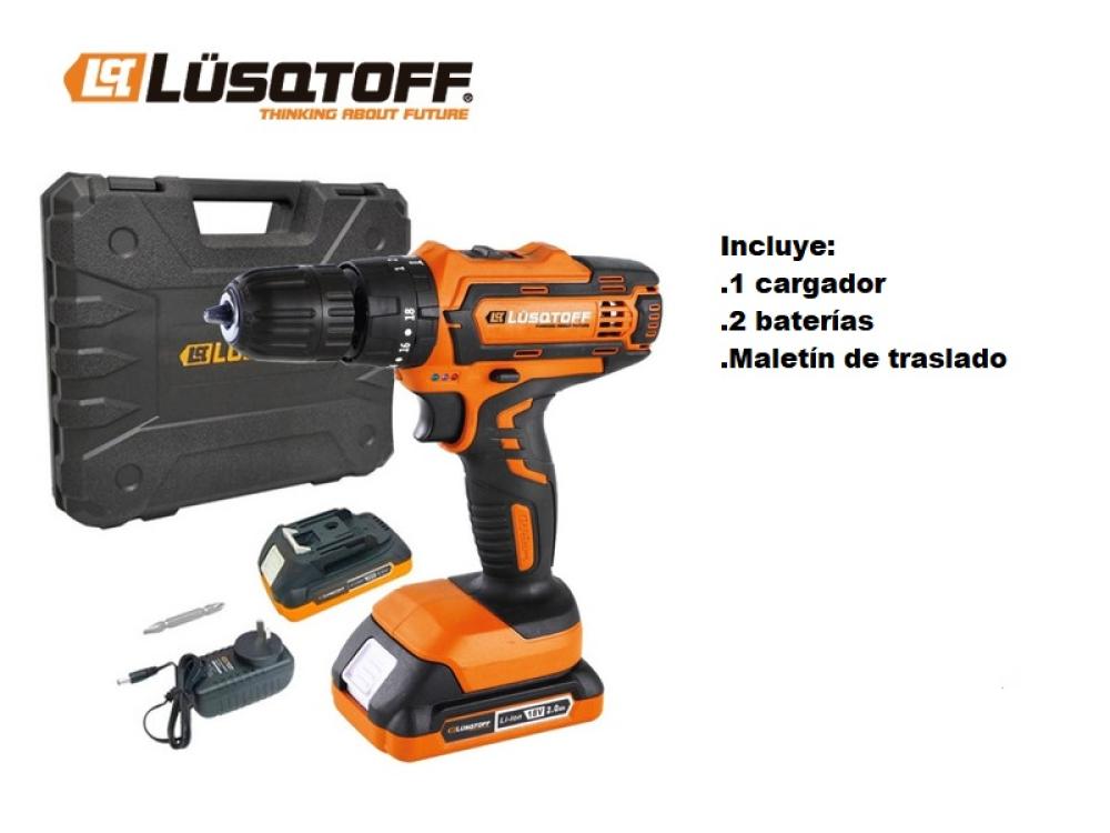 TALADRO PERCUTOR INALAMBRICO 18V LUSQTOFF
