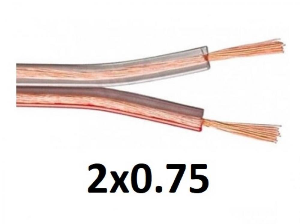 ROLLO CABLE PARALELO 2x 0,75 CRISTAL NASELLO