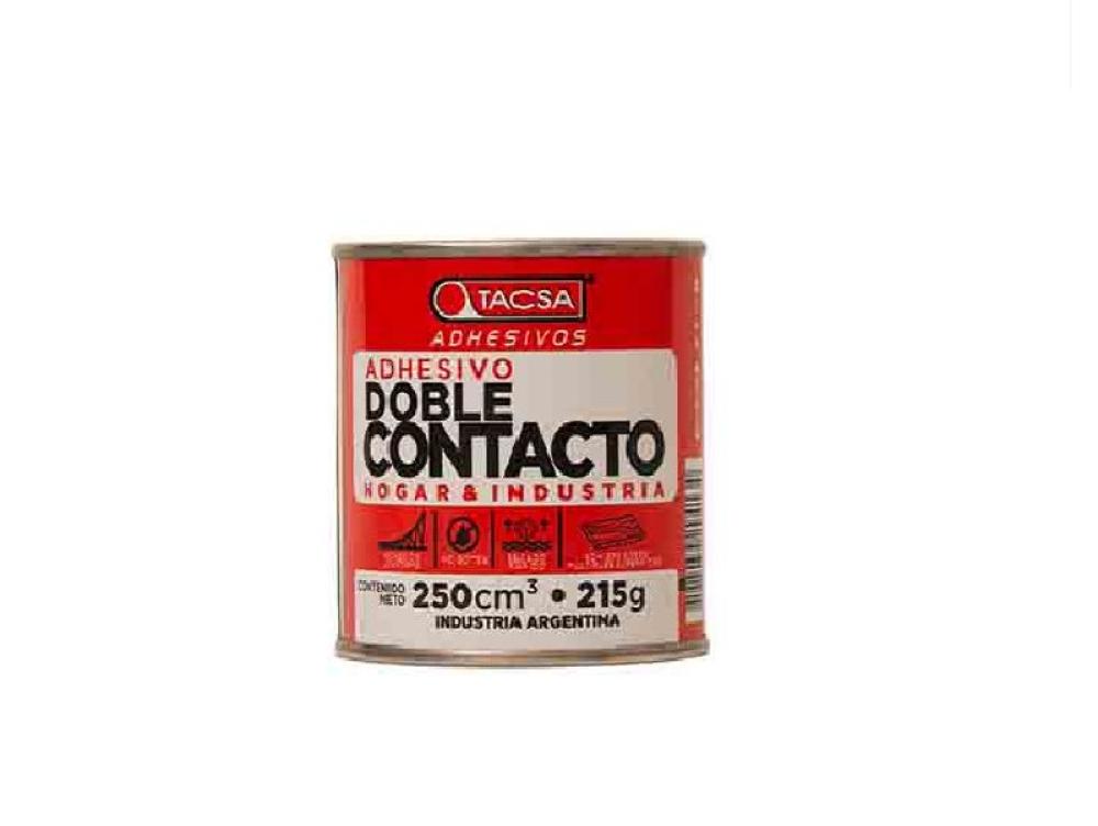 ADHESIVO DOBLE CONTACTO LATA 250cm3 TACSA