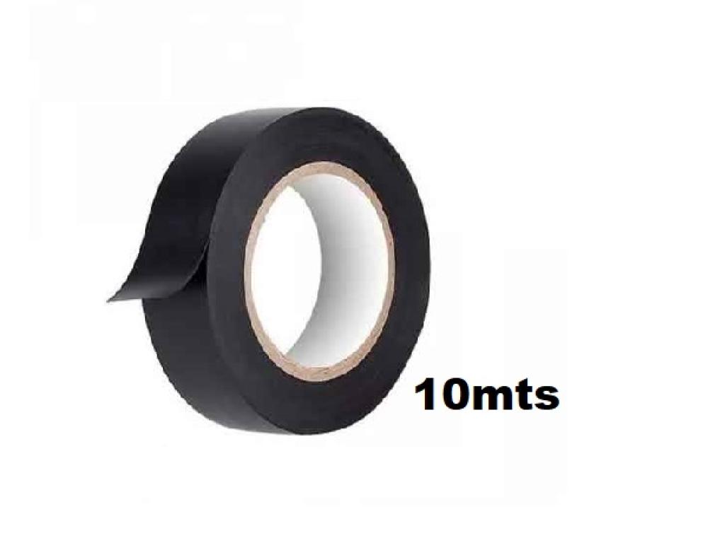 CINTA PVC 10 MTS NEGRA TOSUN