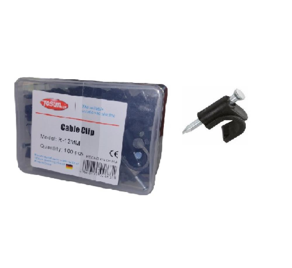 GRAMPA COAXIL Nº 6 x 100 NEGRA UNIDADES TOSUN